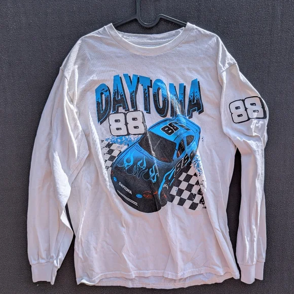 Daytona Racing Long Sleeve T-shirt - Size M - Picture 1 of 5